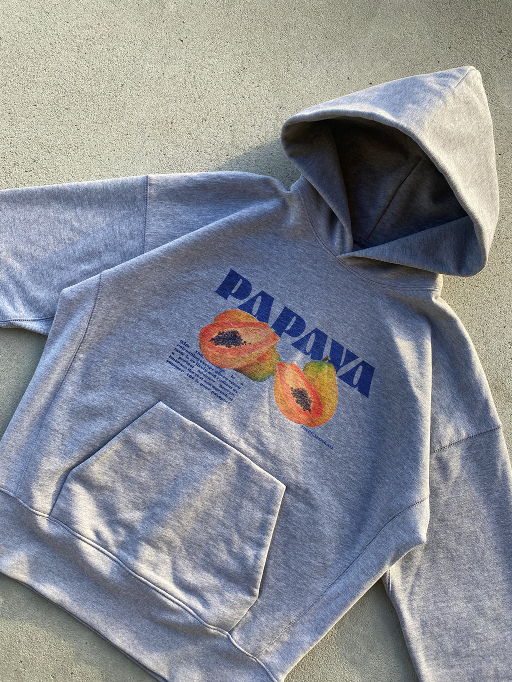 papaya hoodie