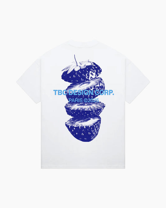 BLUE STRAWBERRY TEE